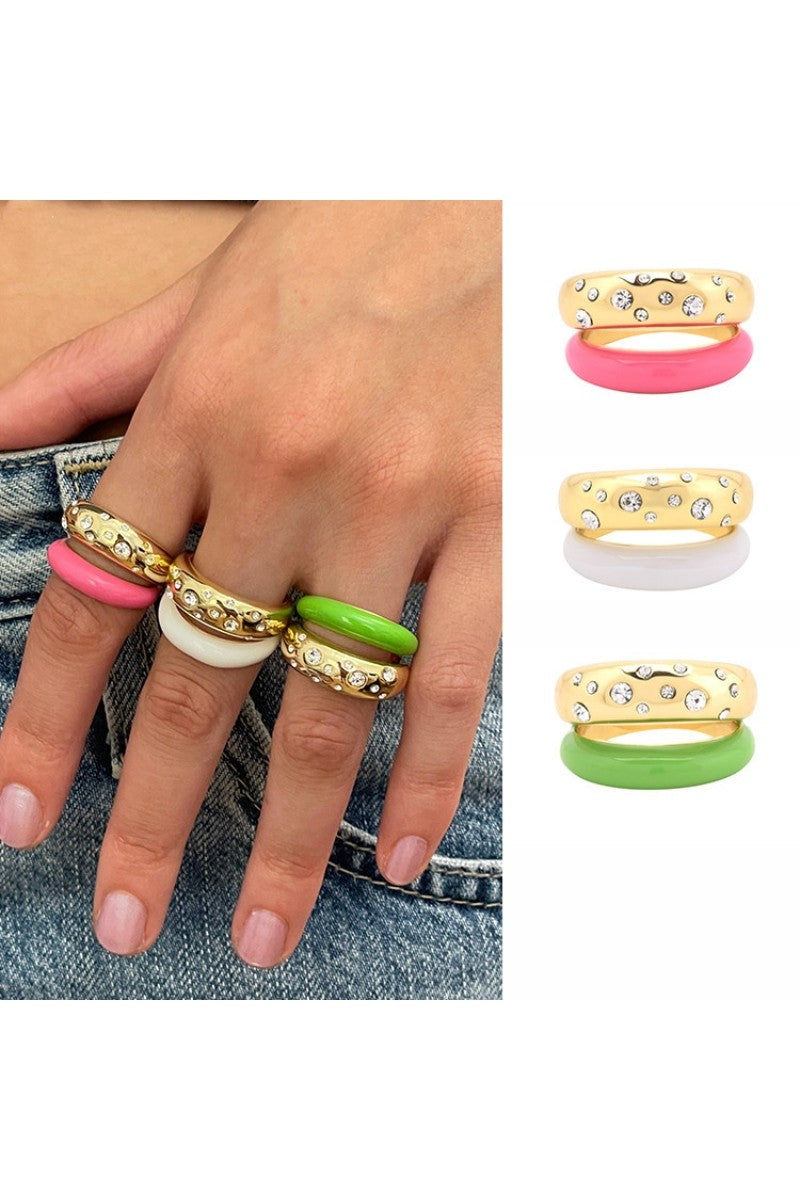ENAMEL RING
