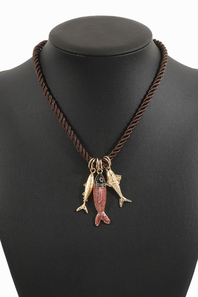 FISH PENDANT NECKLACE