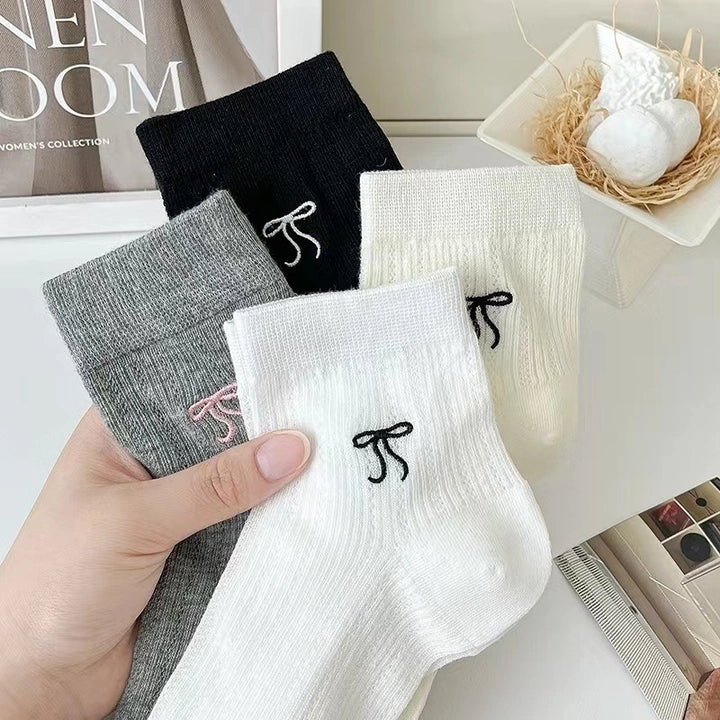 BOW ANKLE SOCK