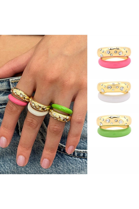 ENAMEL RING