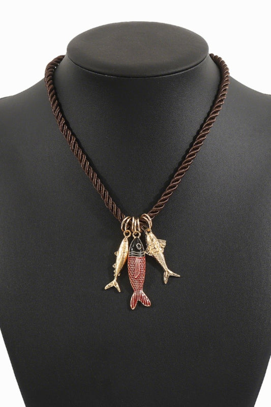 FISH PENDANT NECKLACE