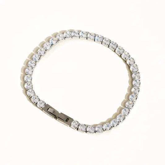 CZ SILVER BRACELET